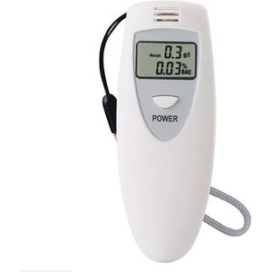Elektronische Blaastest - Wit - Persoonlijke Blaastest - Nauwkeurig en Compact