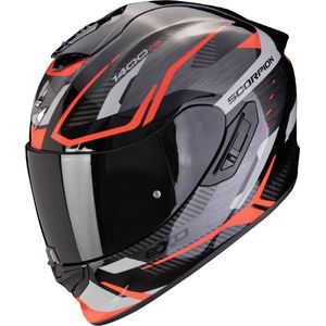 Scorpion - EXO-1400 Evo II Air - Integraalhelm - Grijs-Rood - ECE 22.06, Airfit, Noodontgrendeling