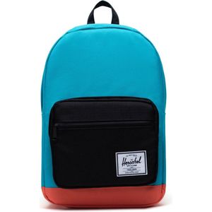 Herschel Vrije tijd rugzak Rugzak met laptopvak Pop Quiz Backpack 22L Blue Bird / Black / Emberglow Zwart Turquoise