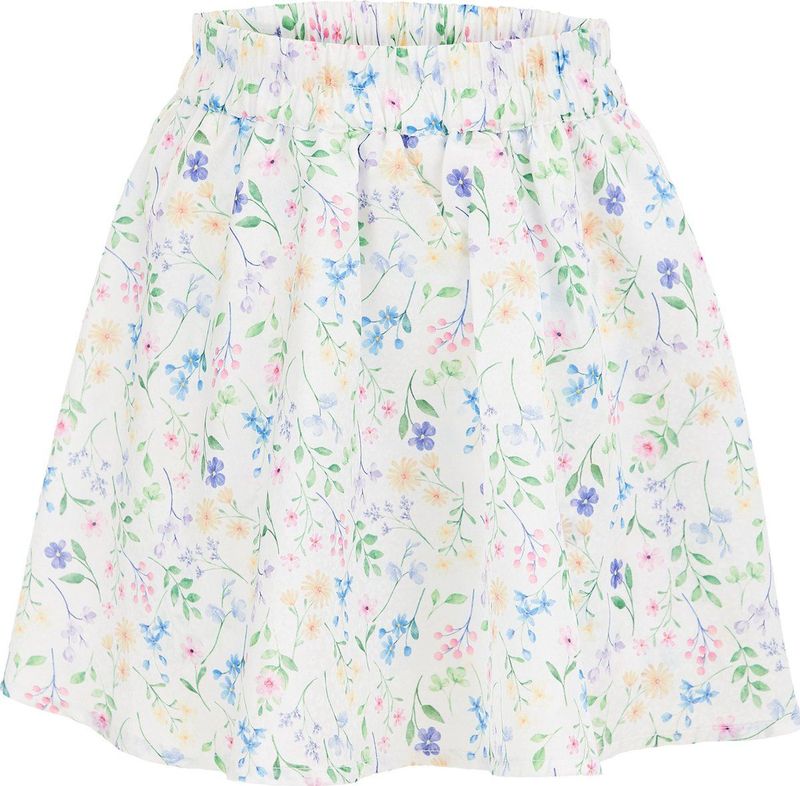 Rok - Bloemenprint - Gerecycled Materiaal - Kort/Mini