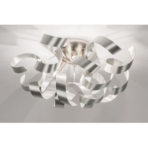 Lumidora Plafondlamp 72501 - Plafonniere - ATOMA - 3 Lichts - G9 - Aluminium - Metaal - ⌀ 40 cm