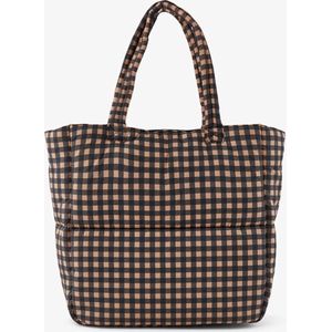 Pieces PCFULLA PADDED SHOPPER - Iced Coffee Light Brown