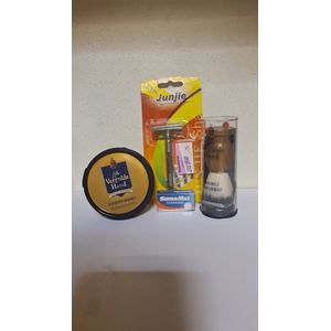 Barberset de Luxe - Real Shaving - Scheerset 4st.