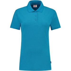 Tricorp  Poloshirt Slim Fit Dames 201006 Turquoise  - Maat 3XL