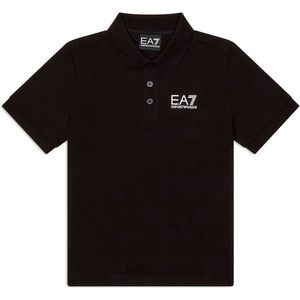 EA7 - 7B000022_AF10378 - Poloshirt - Marineblauw - Katoen Jersey - Korte Mouwen