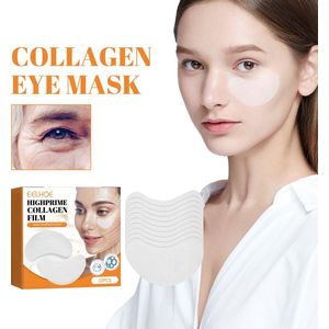 EELHOE Collageen Oogmaskers – Verhelderend – Hydraterend Collageen & Hyaluronzuur – Tegengaat Rimpels & Donkere Kringen – 10 stuks