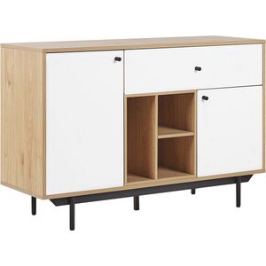 Dressoir met 2 deuren ITACA Bruin/wit