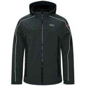 Nordberg - Jas Ole groen softshell jas heren gevoerd - Maat M