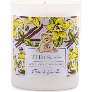 Ted & Friends - Geurkaars - Vanille - teddybeer - brandduur 50 uur - 220 gram - 100% sojakaars - Rituals