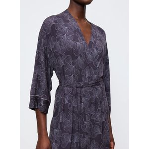 TRIUMPH - Aura Spotlight - Lange Kimono - Grijs - Modal Materiaal