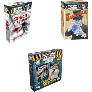 Escape Room Uitbreidingsbundel - 3 Stuks - Space Station & Mad House & The Magician