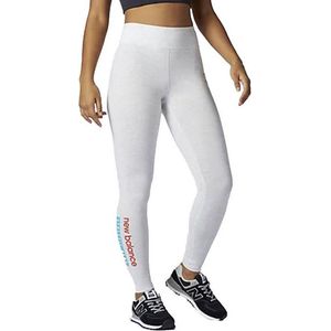 Sports Leggings New Balance Essentials Field Day White