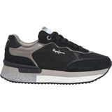 Pepe Jeans - PLS600008 Rusper Glam - Leren Sneakers - Bruin - Casual
