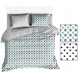 Katoenen Kinderbeddengoed 90x120cm - Sterren & Stippen