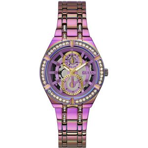 GUESS GW0604L4 dames horloge 36 mm - Zilverkleurig