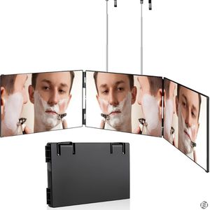 Equivera Self Cut Spiegel - 360 Spiegel - Drieluik Spiegel - 360 Mirror - Zelf Knip Spiegel