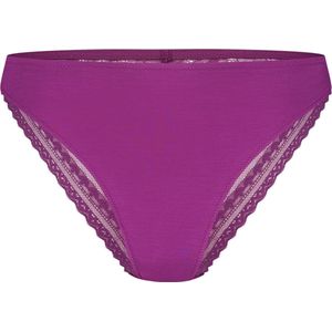 TEN CATE Secrets women slip met kant (1-pack) - dames Slip lage taille - paars - Maat: S