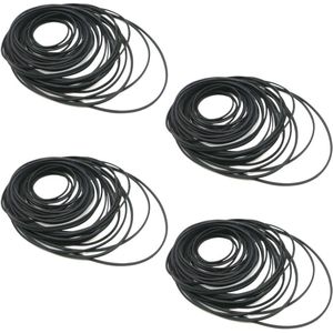 Gemengde cassetape set voor DVD/CD spelers, universele machineriemen, rubberen aandrijfriemen 45-185mm