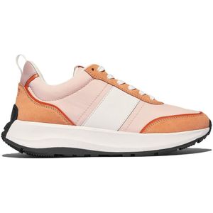 FitFlop - F-Mode Flow - Sneaker - Peachy/Clay Pink Mix - Microwobbleboard Tussenzool