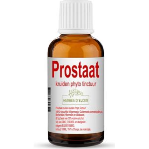 Herbes D'elixir Prostaat Tinctuur - 100 ml - Natuurlijke ingrediënten - Ondersteunt de prostaatfunctie