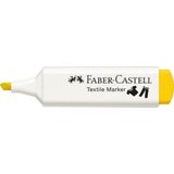Faber-Castell textielmarker - geel - FC-159507