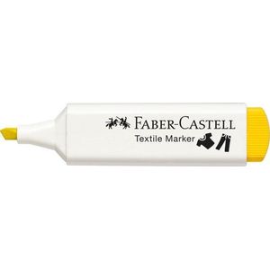 Faber-Castell textielmarker - geel - FC-159507
