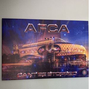 Canvas AFCA Stadium 90x60 - AFCA -AJAX - ARENA - AMSTERDAM - STADION