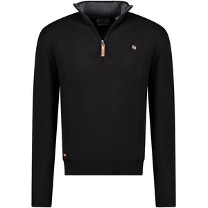 Geographical Norway Fregate Heren Trui Opstaande Kraag Zwart - S