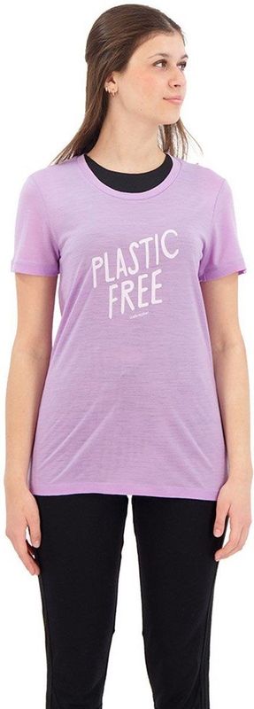 Icebreaker - Tech Lite II - T-shirt - Paars - Korte Mouwen