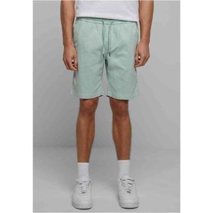 Urban Classics - Stretch Twill Joggshorts Korte broek - 5XL - Mintgroen