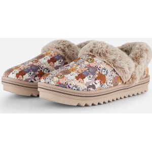 Bobs - Cozy Kiss - Pantoffel - Beige multi