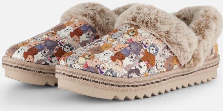 Bobs - Cozy Kiss - Pantoffel - Beige multi