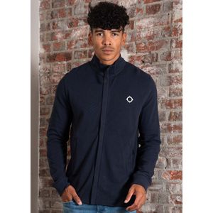 MA.Strum Pique full zip - ink navy