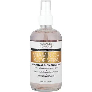 Advanced Clinicals, Vitamin C + Aloe Vera, Antioxidant Glow Facial Mist, 222 ml