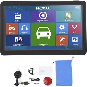 9in Gps-navigatie 256MB + 8GB Touchscreen 800x480 voor Windows CE 6.0 Universeel voor Auto Vrachtwagen 220V