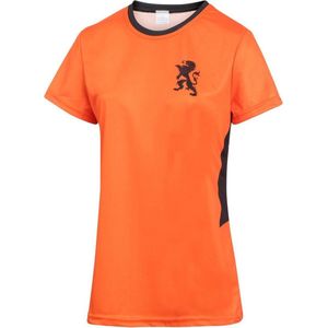 Nederlands Elftal Dames Voetbalshirt Thuis - EK 2024 - Oranje shirt - Voetbalshirts Kinderen - Jongens en Meisjes - Sportshirts - - Meisjes - Leeuwinnen-128