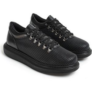Chekich Heren Sneaker - helemaal zwart - schoenen - CH021 - maat 43