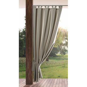 JGS ® Weerbestendige Tuingordijnen met Verwijderbare Lussen voor Terras en Pergola