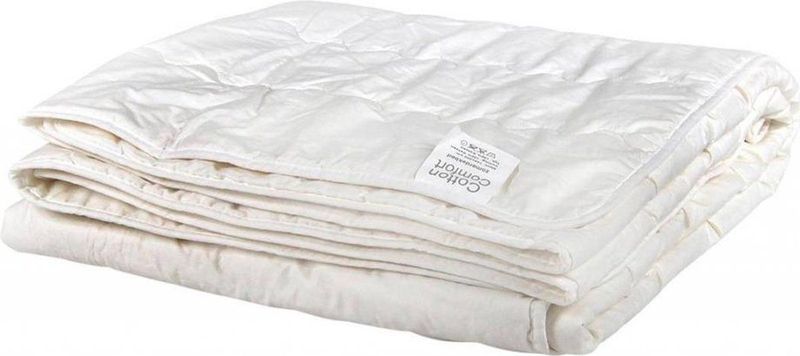 Snoozing Kreta - Katoen - Zomer kinderdekbed - Ledikant - 100x135 cm - Wit