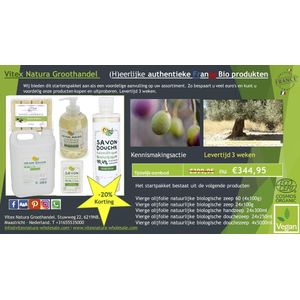 Van biologische landbouw pure olijfolie zeep producten 136 stuks promotiepakket persoonlijke verzorgende hygiene