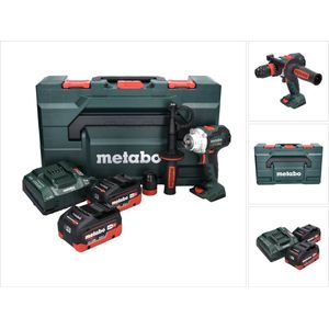 Metabo BS 18 LTX BL Q I Accuboormachine 18 V 130 Nm borstelloos + 2x accu 8.0 Ah + lader + metaBOX