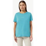 comma - T-Shirt - Zwart - Met Logoprint