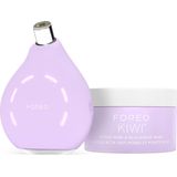 FOREO KIWI derma microdermabrasie-apparaat + KIWI masker tegen poriën & mee-eters