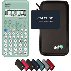 CALCUSO Basispakket zwart met Rekenmachine Casio FX-92B Secondaire