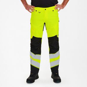 Engel Safety werkbroek met 2-weg stretch 2544-314 - Hi-vis Yellow / Black - 36