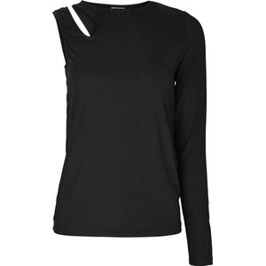 NOISY MAY NMBUSTER L/S ONE-SHOULDER TOP JRS Dames Top - Maat XS