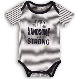 Dirkje romper Handsome  navy/white stripe maat 74