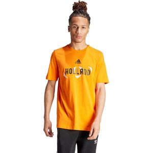 adidas Performance UEFA EURO24™ Nederland T-shirt - Heren - Oranje- L