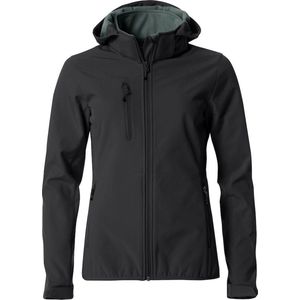 Clique Basic Hoody Softshell - Zwart - Maat XXL-44