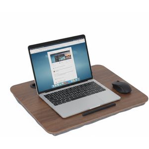 Laptopkussen schoot - met telefoonhouder - tot 16 inch